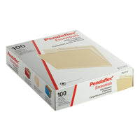 Pendaflex 1/3 Cut Manila File Folders - Letter Size - 100 Pack-Standard Manila folders suit most any filing system