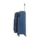 Samsonite ZoomR 360 Spinner Medium Luggage - 27.5" - Blue-The lining of this product was made from rPET fabric, made from plastic bottles used by consumers