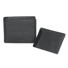Club Rochelier Men's Billfold Wallet with Removable Card Holder - Black Combo-8 Credit card slots