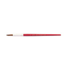 DBLG Imports Round Camel Hair Paint Brush - Size 12 - 12 Pack-Round camel hair bristle