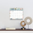 Blueline 12 Month Monthly Academic Wall Calendar - August to July - 15" H x 12" W - Splash Design - Bilingual-Includes numbered weeks, Julian dates, holidays, and moon phases