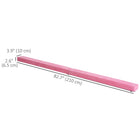 Soozier 7 ft Folding Balance Beam - Pink-Solid wood core ensure great stability while in use 