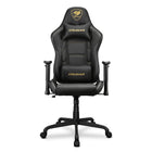 COUGAR Armor Elite Reclining and Tilting Gaming Chair - Black and Gold-Gaming Office Chair with Wraparound and High Backrest Design
