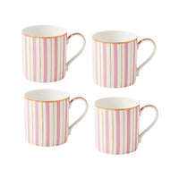 Maxwell & Williams Regency Pink Straight Mug - 430 ml - 4 Pack-Handwashing Recommended
