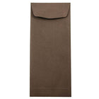 JAM Paper #11 Policy Envelopes, 4.5 x 10.38, Chocolate Brown Recycled, 100 Pack (233716g)-Chocolate brown