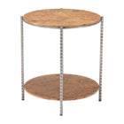 Zuo Adna Side Table - Brown-3 year limited warranty