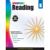 eBook: Spectrum 704578-EB Spectrum Reading - Grade Kindergarten-You will receive two emails: one confirming your entire order, and one with a "Download Software" buttonYou can download immediately or return to your email to download later