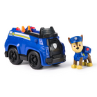 PAW Patrol Chase’s Patrol Cruiser, Sustainable Toy Car & Collectible Figure - Ages 3+-Paw patrol toy car: Clip Chase into the driver’s seat of his police car toy, that features authentic detailing and working wheels, before racing off on a thrilling rescue mission!