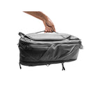 Peak Design Travel Backpack - 45 L - Black-Removed padded waist belt (sold separately)