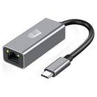 Adesso AUH-5000 USB-C to Gigabit Ethernet Adapter - LED Indicator - Compatible with Windows, Mac, Chrome OS-High-Speed Gigabit Connectivity  - Provides reliable wired internet with up to 1 Gbps data transfer for streaming, gaming, and large file transfers