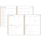 Cambridge 2026-27 Workstyle Balance Weekly/Monthly Planner - 11"x 9" - Cream - Bilingual-12 months of weekly/monthly academic planning