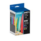 Epson T842 DURABrite Ultra Ink Combo Pack - High/Standard Yield - Black/Colour - 4 Pack-Epson printing system is designed to be used exclusively with Epson Genuine Cartridges. Use of non-genuine ink could cause damage not covered under the printer’s limited warranty