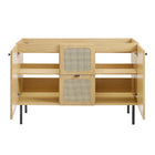 Modway Chaucer 48" Bathroom Vanity Cabinet - Oak-Assembly Required