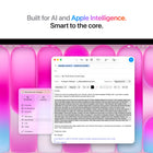 Apple MacBook Neo 13" with Touch ID - A18 Pro - 512 GB SSD - 8 GB Unified Memory - Blush - French-Macos runs apps fast - All your go-to apps run lightning fast in macOS, including built-in apps like FaceTime and Messages
