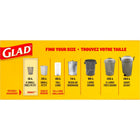 Glad Garbage Bags - X-Small 15 Litres - Red - Cherry Blossom Scent  - 52 Pack-Guaranteed strong: Glad bags are guaranteed strong to handle your toughest garbage messes