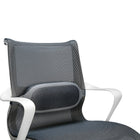 Fellowes I-Spire Series Lumbar Cushion, Grey (9311603)-Adjustable strap with durable buckle holds lumbar cushion in place