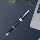A.T. Cross Bailey Fountain Pen - Medium Nib - Blue-Cross products are unquestionably guaranteed against mechanical failure and all writing instruments are backed by a Lifetime Mechanical Warranty. 