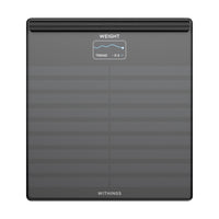 Withings Body Segment Segmental Body Composition Wi-Fi Scale - Black-Segmental Body Composition (fat and muscle mass in 5 body segments, bone mass and water %)