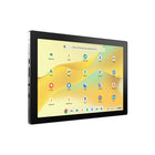 Acer Tab 311  10.95" Touchscreen Detachable Chromebook with 3 months of Google AI Pro - MediaTek 8186 - 128 GB eMMC - 8 GB RAM - ChromeOS - Silver-Seamless Multitasking: Seamlessly switch between tasks with Acer Chromebook Tab 311. The powerful MediaTek Kompanio 520 processor and up to 8 GB LPDDR4X memory handle demanding workloads effortlessly. With up to 128 GB of storage and a MicroSD card slot, you'll have plenty of space for all your files