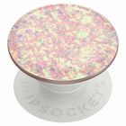 PopSockets PopGrip Iridescent - Confetti Rose-Now wireless charging compatible through easy removal of the PopTop
