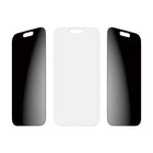 PanzerGlass ClassicFit 2-Way Privacy Screen Protector with EasyAligner for iPhone 16 Pro/17-5