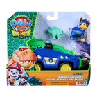 PAW Patrol Dino Movie Vehicle, Collect 2 Figures & Vehicle - Various Styles - Ages 3+-Special Feature: Kids can activate the special feature, a fun tactile way that lets kids save their dinosaur friends from trouble and create imaginative storytelling