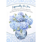 Mill Brook Studio Birthday Greeting Cards/Envelopes - 5-3/8" x 7-3/4" - Especially For You: Vase - 18 Pack-Premium quality greeting cards