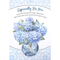 Mill Brook Studio Birthday Greeting Cards/Envelopes - 5-3/8" x 7-3/4" - Especially For You: Vase - 18 Pack-Premium quality greeting cards