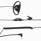 Cobra GMRS FRS 2.5mm D-Style Headset-Structured, over-the-ear construction