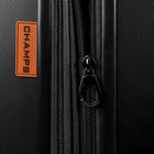 Champs Vintage II 20" Carry-on Luggage Case - Black-Telescopic Handle