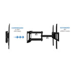 Mount-It! Tilt Swivel TV Wall Mount 32"- 55" LCD LED Plasma TV (MI-3990)-60 degrees swivel left and right, 15 deg tilt down and 5 deg tilt up