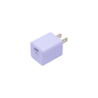 LOGiiX Vibrance Power Cube 20W USB-C Wall Charger - Lavender-Fast charge your device up to 72% in just 45 mins