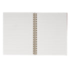 Gry Mattr Spiral Notebook - 6" x 8"- Lined - 80 Sheets - Red-Contains 160 pages of 80 gsm FSC-certified paper