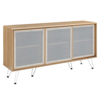 Modway Nomad 59" Sideboard - Oak-Industrial Modern Sideboard