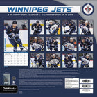 DateWorks 2026 16-Month Wall Calendar - 12" x 12" - Winnipeg Jets - Bilingual-13 High Quality Images printed on Premium Paper