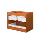 Modway Scenic 30" Wall-Mount Bathroom Vanity Cabinet - Cherry/Walnut-Fixtures Not Included