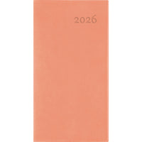 W. Maxwell 2026 Troi Planner - 3" x 6" - Apricot - Bilingual-August 2024 to July 2025