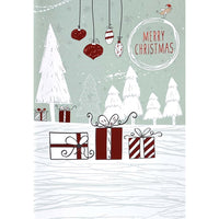 Mill Brook Studio Christmas Greeting Cards/Envelopes - 5-3/8" x 7-3/4" - Presents - 18 Pack-Premium quality greeting cards