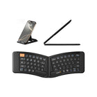 ProtoArc Foldable Ergonomic Bluetooth Keyboard - Black-Scissor-switch Keys