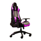 TygerClaw High Back Gaming Chair for Maximum Comfort - Pink-High quality synthetic leather that is built to last and resists wear and tear