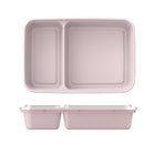 Bentgo 1-Compartment Meal Prep Container - Pink - 10 Pack-Custom-fit lids: Seals in freshness during refrigeration and when taking meals on-the-go