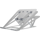 Fellowes Alumia Portable Laptop Stand - Silver-Open design increases air circulation to keep your laptop cool.​