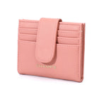 Champs Iconic Snap Cardholder - Pink-Front Snap closure
