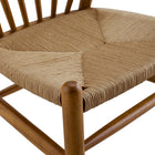 Modway Flourish Spindle Wood Dining Side Chair - Walnut-Comes Fully Assembled