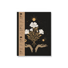 Denik Medium Layflat Notebook - Celestial Flowers-7" x 9" softcover notebook