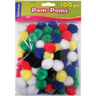 Selectum 1" Pom Pom - 100 Pack-Pom Poms - Assorted Colours