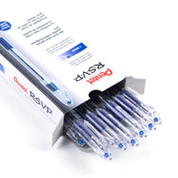 Pentel R.S.V.P. Ballpoint Pens - 1.0mm - Blue - 12 Pack-Ergonomically designed Rubber Comfort Zone grip