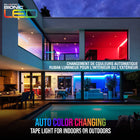 Bell+Howell Bionic LED Colour Changing Tape Light - 12'-USB powered so you can easily plug it in into any wall or portable charger