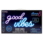 Incredible Group Illumin8 Good Vibes Neon Led Sign-USB Plug In