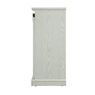 Manhattan Comfort Myrtle 60" Traditional TV Stand - Cream Oak-Home Assembly Required. All Hardware Included